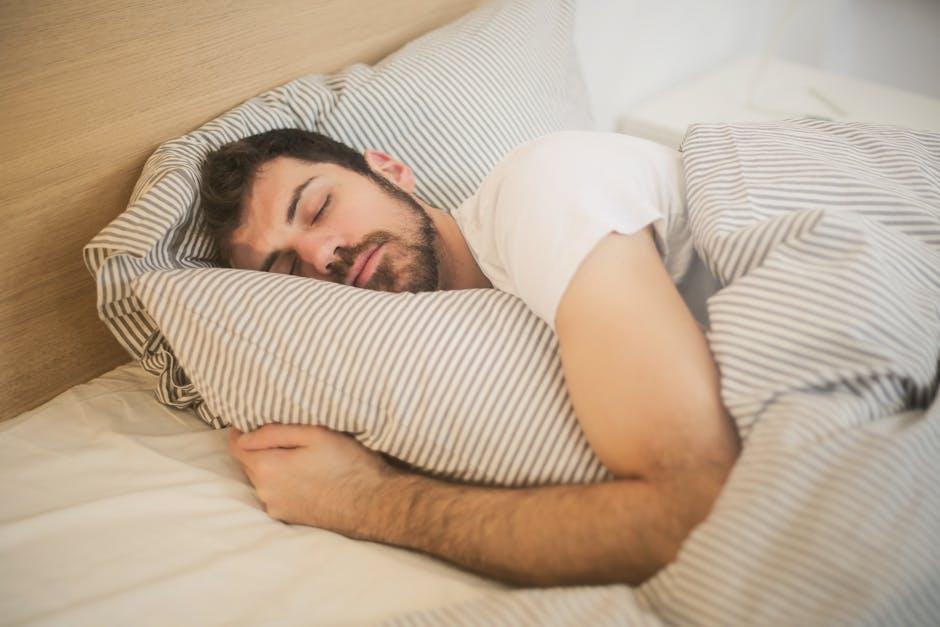 men⁢ sleep strategies
