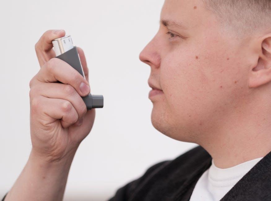 asthma inhaler usage